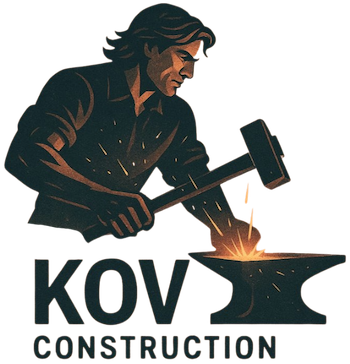 KOV CONSTRUCTION logo - Job Ad for Welders, Blacksmiths, and Helpers (m/f) Danilovgrad Montenegro