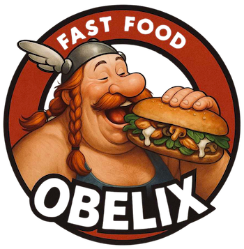 Fast Food Obelix logo - Job Ad Kitchen Assistant (m/f) Bar Montenegro